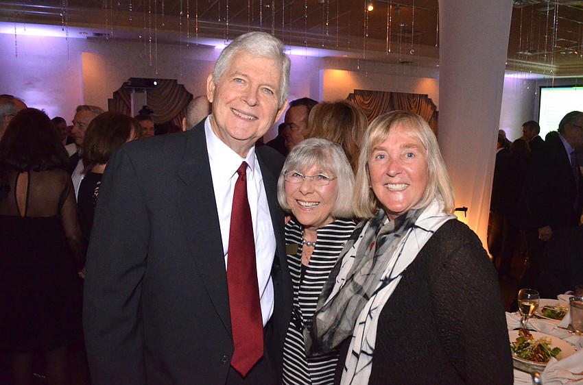 Michael Brown, Gerri Aaron and Meg Lowman