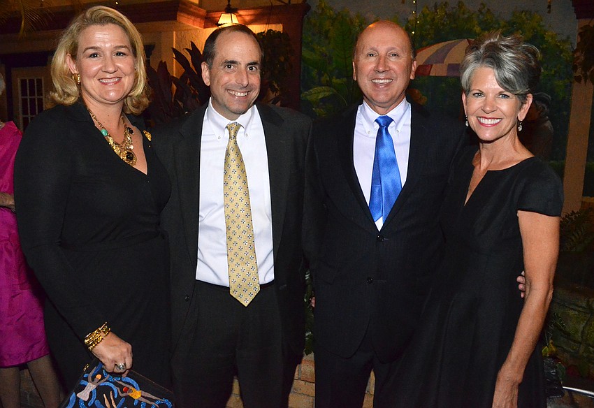 Pauline Joerger, Mason Ayres, Mark Pritchett and Sally Schule