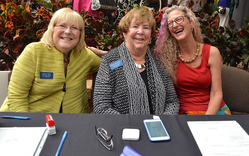 Suzanne Weitz, Barbara Blackburn and Pamela Olin