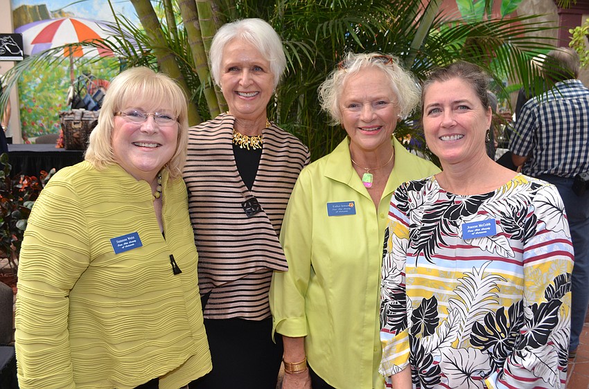Suzanne Weitz, Co-Chairwoman Ellie Stoddard, Esther Jensen and Joanne McCobb