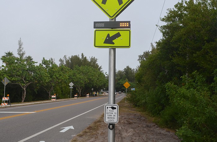 The Florida Department of Transportation finished the sidewalk this week by connecting pavement from Broadway in Longbeach Village to the Longboat Pass Bridge on the north end. Terry O'Connor