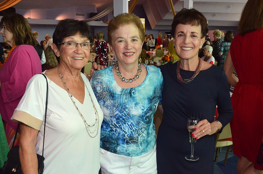 Mary Dempsey, Sally Stewart and Ann Renko