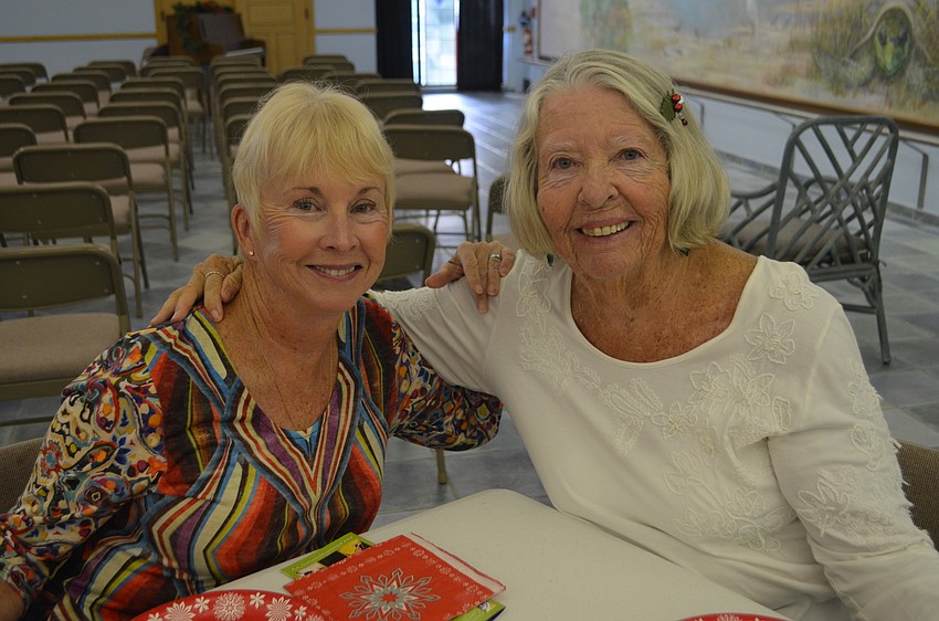 Sharyn Ford and Sue Troup