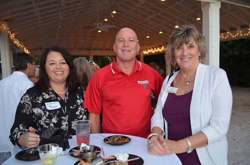 Kim Brownstein, Bob Perraud and Suzanna Fonow of Water’s Edge of Bradenton
