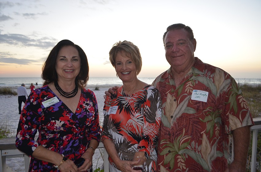 Vicki Bartz of Tidewell Hospice, Janet Murphy of Rodan + Fields and Paul Murphy of International Manufacturing Solutions
