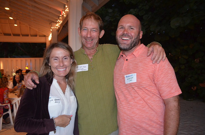 Julie Kirkwood of Adventure Away, Wayne Genthner of Wolfmouth Charters and Walton Loos of Adventure Away
