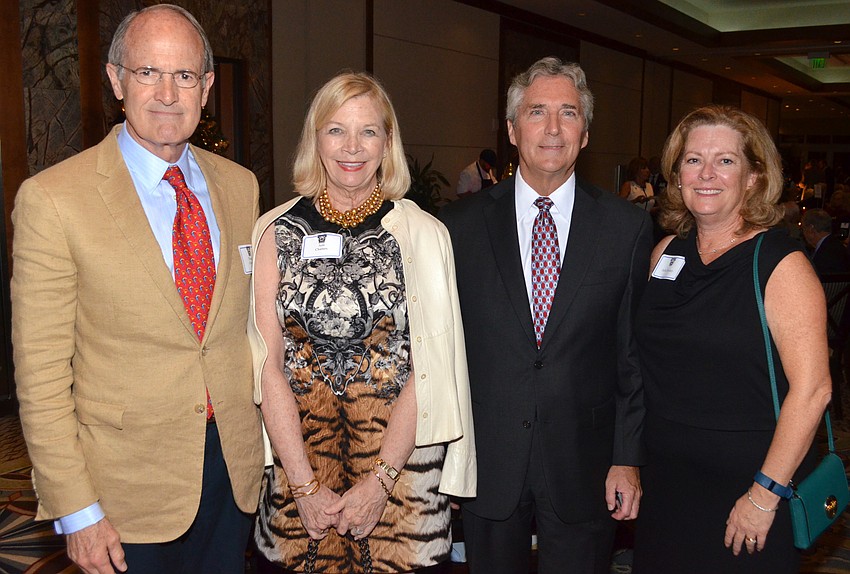 Ann and Tom Charter with Phil and Julie Delaney