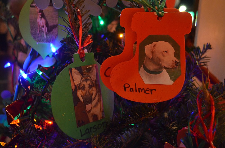 Various Christmas trees were decorated by Lighthouse of Manasota, The Humane Society of Sarasota County, Satchel’s Last Resort and Goodwill Manasota.