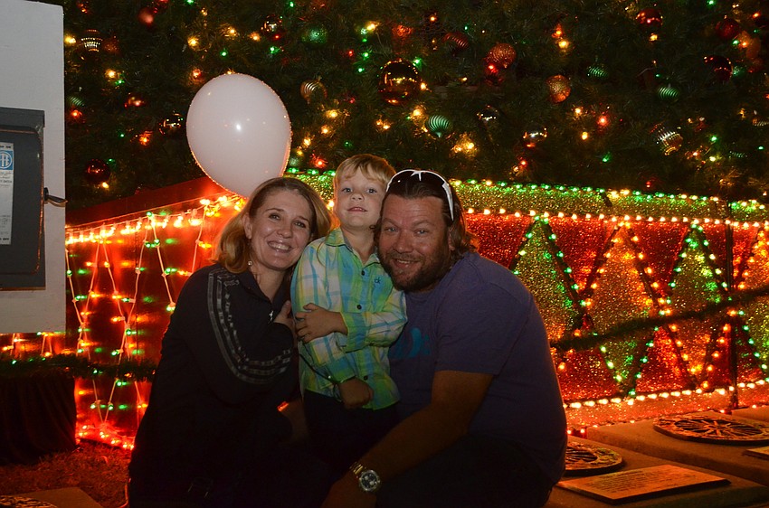 Brandy, Cooper, 6, and Pat Mulligan