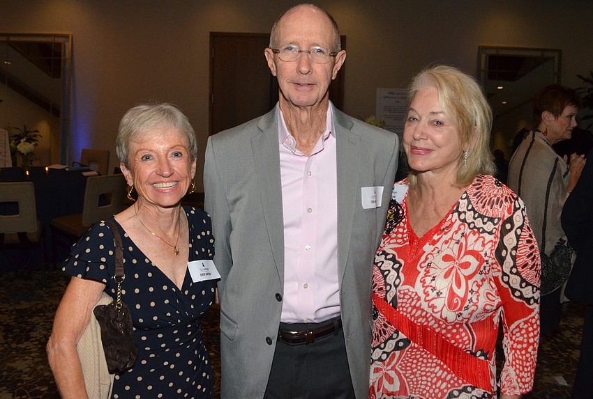Gwen and Tom Watson with Norma Savin