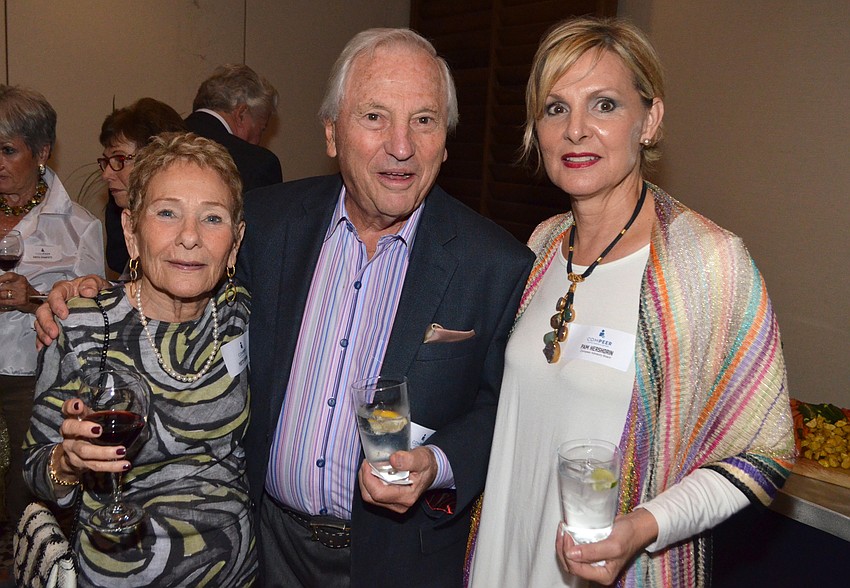Yvette and Len Fishman with Co-Chairwoman Pamela Hershorin