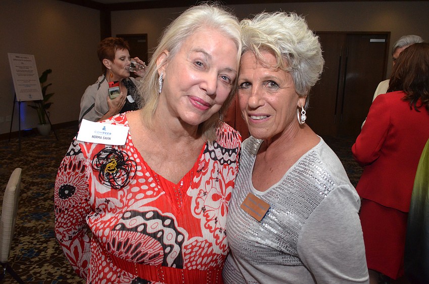 Norma Savin and Marlene Hauck