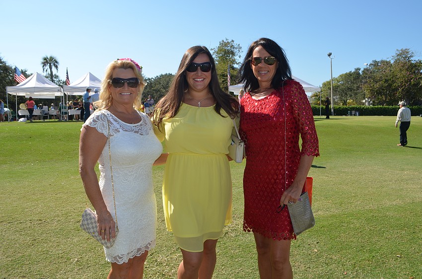 Gina Warren, Lisa Wallace and Carla Geiser