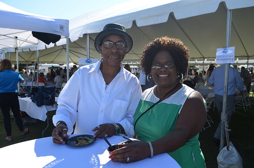 Earline Williams and Janice Baker