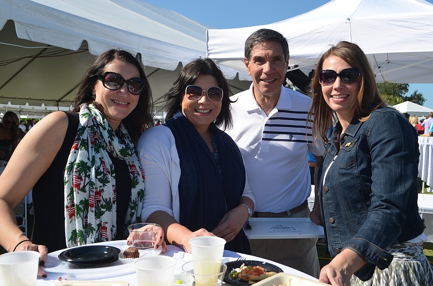 Becky Benjamin, Kerry Mattos, Bob Mattos and Tracey Pacheco