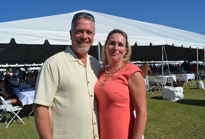 Your Observer | Photo - Ken Bevis and Lisa McNeight of event sponsor ...