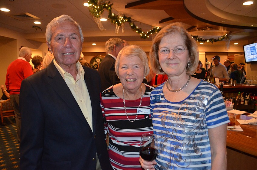 Ed and Elyse Rogers and Marie Gauthier