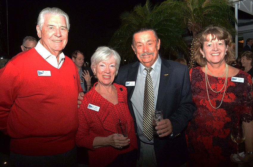Bill and Mary Howes and John and Rosanne Roble