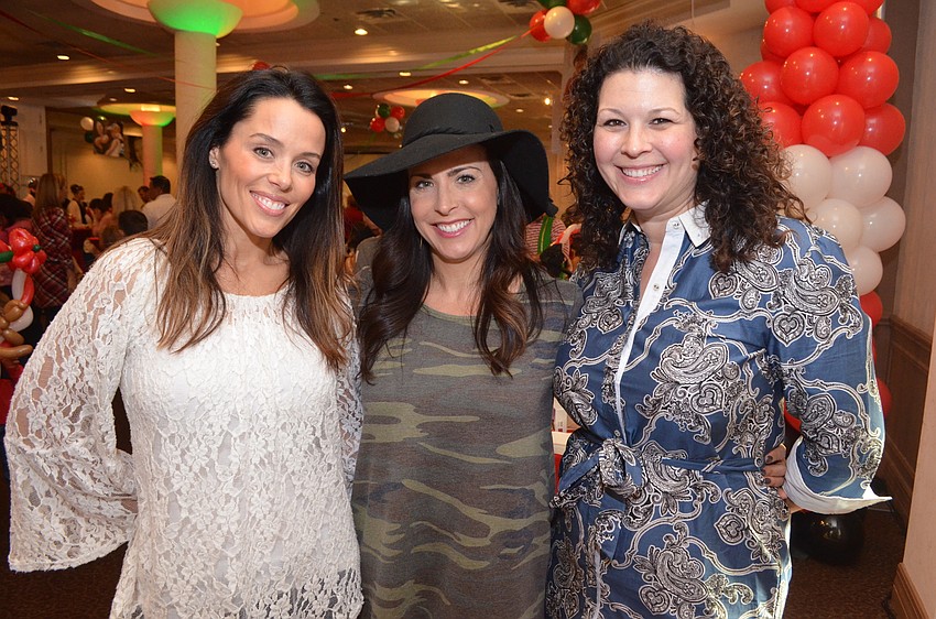 Kelly Engel, Michele Schlossberg and Bianca Lawrence