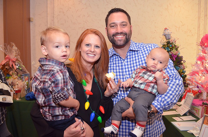 Jacob Diaz, 2, Liz Diaz, Danny Diaz and Andrew Diaz, 3 months