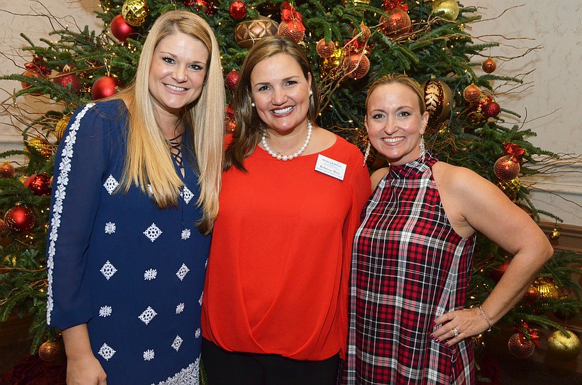 Co-Chairwoman Jackie Elmore, Make-A-Wish Central and Northern Florida Chapter Regional Director Rebecca Blitz and Co-Chairwoman Katrina Otchet
