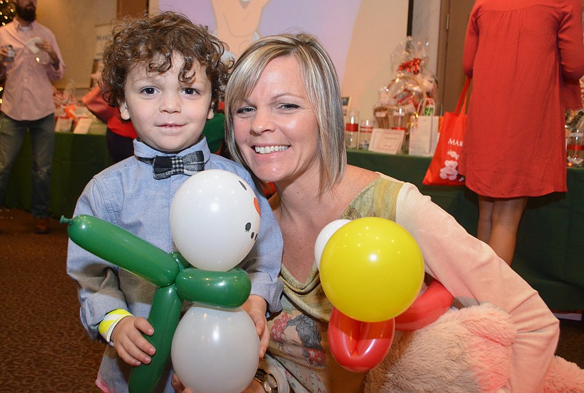 Fin Anderson, 3, with his mom, Stacy Anderson