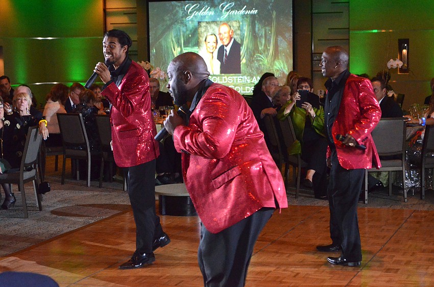 Members of Westcoast Black Theatre Troupe perform.