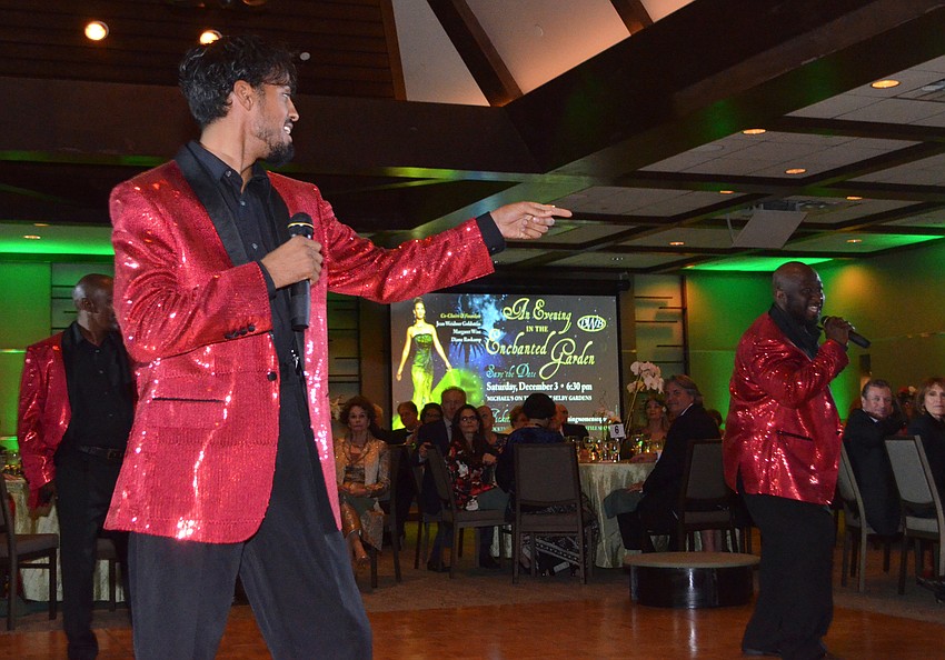 Members of Westcoast Black Theatre Troupe perform.