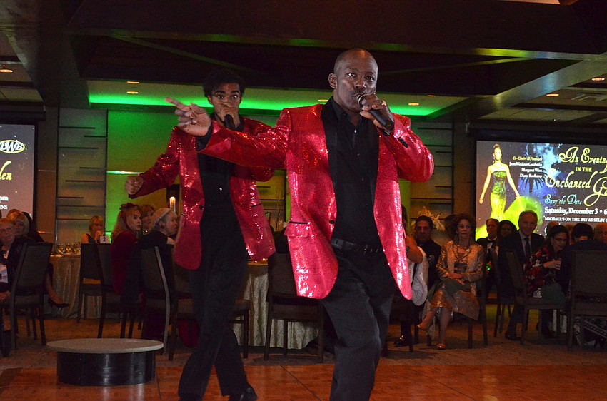 Members of Westcoast Black Theatre Troupe perform.
