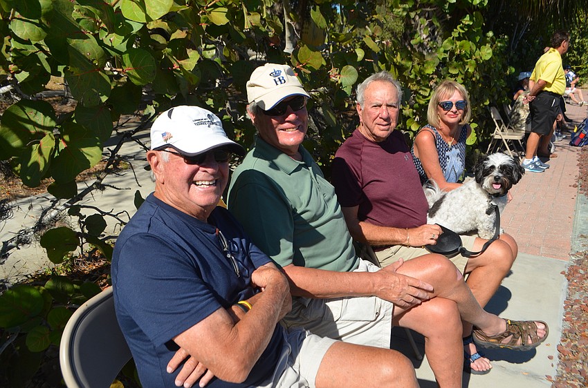 Harold Goldstein, John Bartlett, Steven Cohen, Starlet and Barbara Cohen