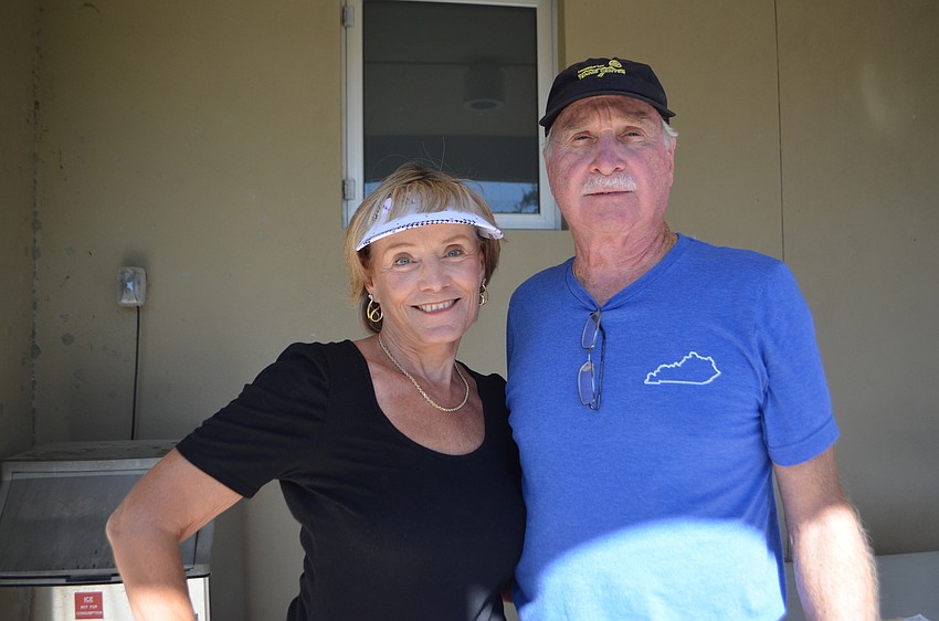 Sunny and Rich McGrath, the tournament chairman