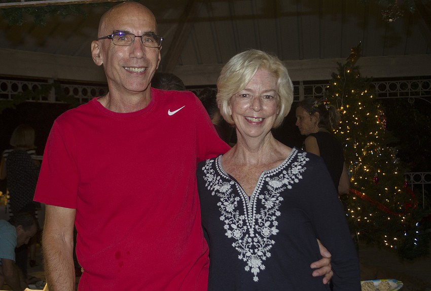 Laurel Park Neighborhood Association president Alice Sundstrom and Bob Wernick.