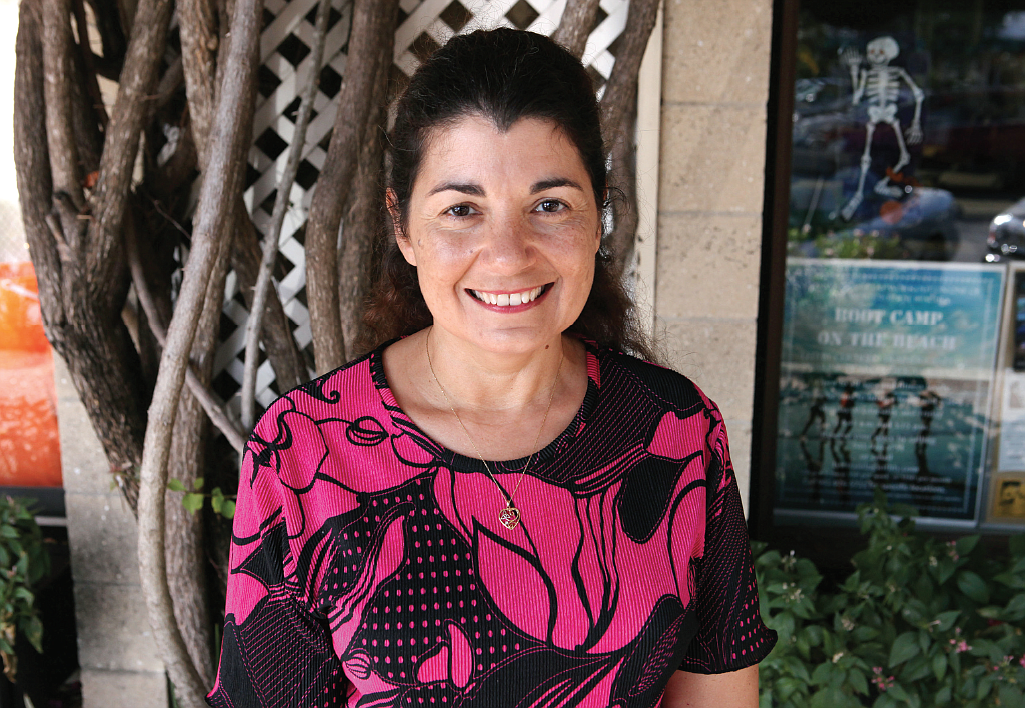 Siesta Key resident Lourdes Ramirez is opposing plans for a hotel on the barrier island.