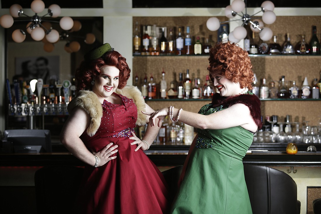 Parker Lawhorne and Kelly Leissler started Plump Sisters Productions to offer Sarasota a narrative, musical-comedy drag performance.Photo by Salvatore Brancifort