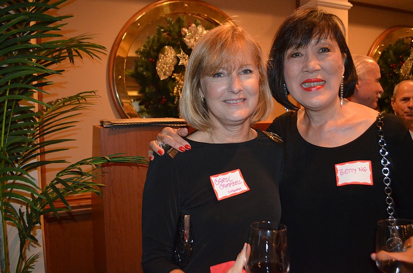 Carol Campbell and Betty Ng