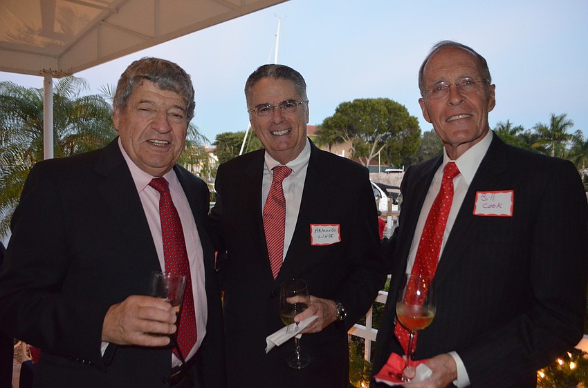 Frank Ward, Armando Linde and Bill Cook