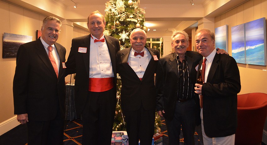 Country Club Shores Association board members  Armando Linde, Gary Coffin, Charlie Campbell, Scott Schindler and Jack Kazanciyan