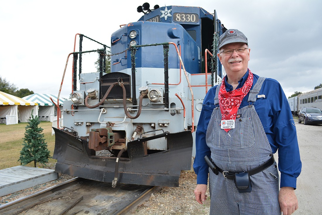 Florida Railroad Museum spokesman Jim Zientara, of Lakewood Ranch, has helped increase the train's annual ridership from 30,000 to more than 53,000 since 2014.