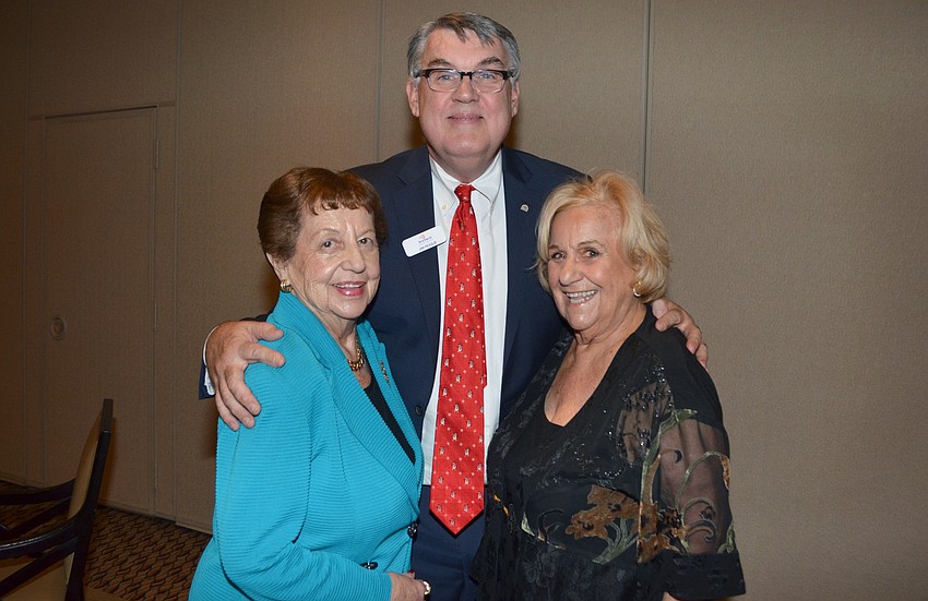 Shirley Fein, Jim Roque and Jeannette Malachowski