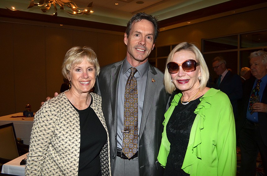 Marjorie Floyd, James Jordan and Hillary Steele