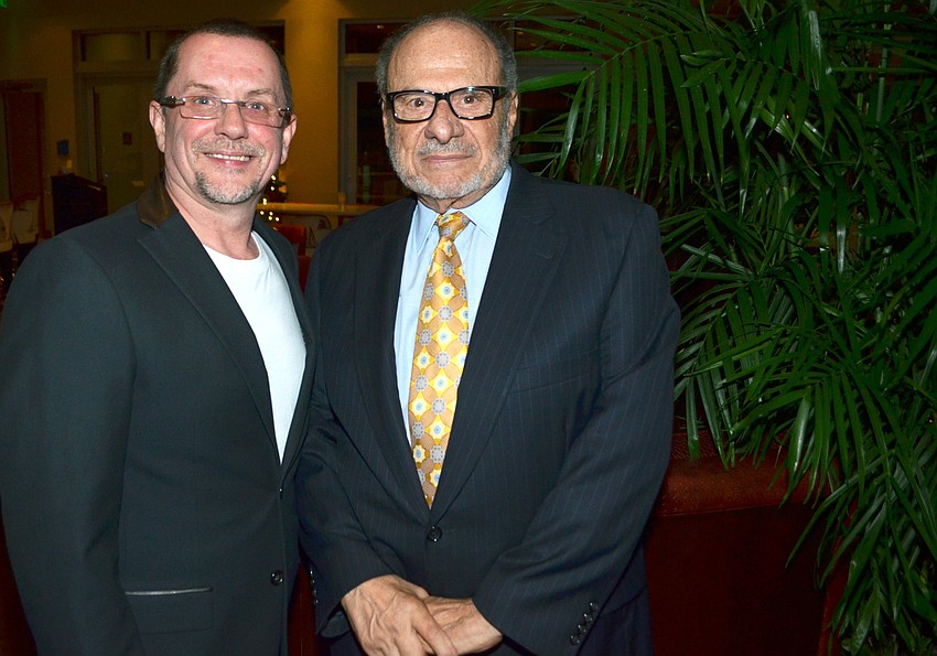 Director Iain Webb with Honorary Chairman and Sarasota Ballet Executive Director Joe Volpe