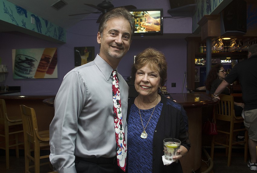 Tom Kouvatsos and Nancy van Roekens