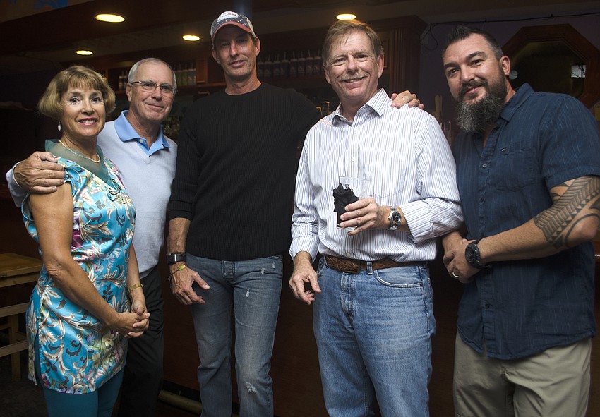 Christy Lawrence-Hannas, Warren Hannas, Russell Matthes, Mark Smith and Wendall Jacobson