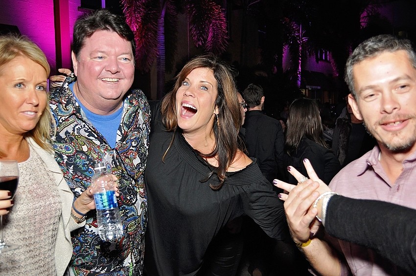 Lindsey Leech, John Horne, Tim Bingham and Chris Whitaker