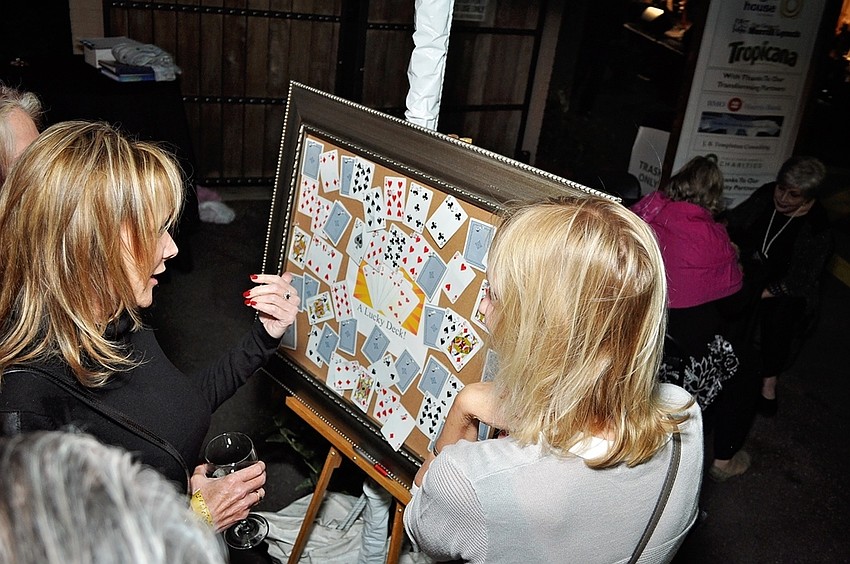 For a $20 donation, everyone was a winner in the Deck of Cards fundraiser.