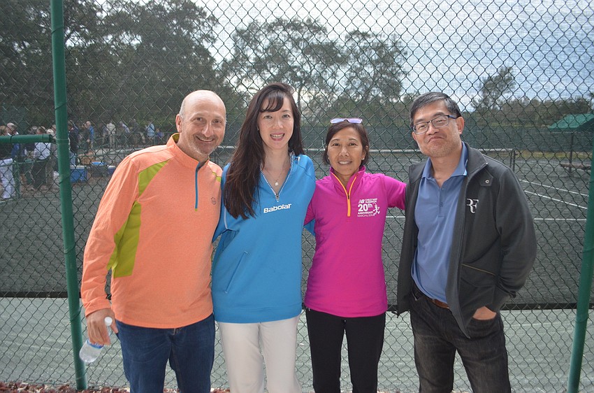 Danny Pivnick, Vicky Chan, Vicki Young and Andrew Fan