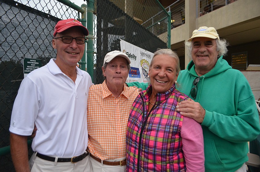 Guy Mandler, Walter Hackett, Holly Parker and Howard Hampton