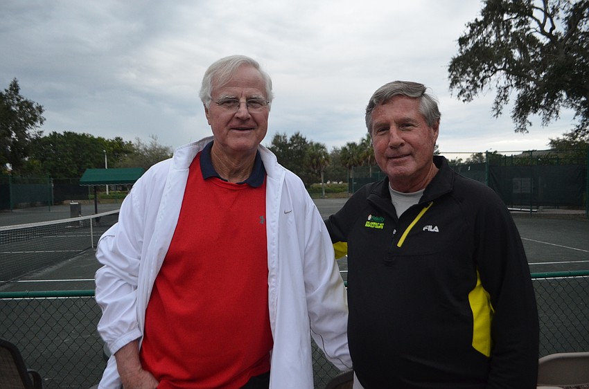 Charlie Muntan and Andy Sawyer