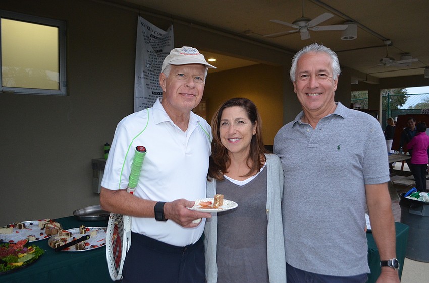 Jack Clarey, Joanne Assley and Tom Ivaskiv