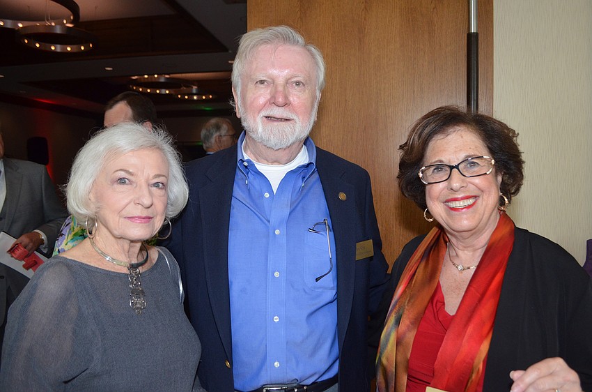 Marion June-Cyr, Joe Cyr and Marcia Frankel